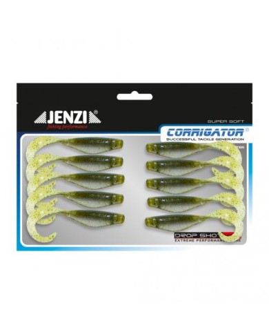 Guma Jenzi Drop Shot Twister Shad 7,5cm 3" - 15 Guma Jenzi Drop Shot Twister Shad 7,5cm 3" - 15