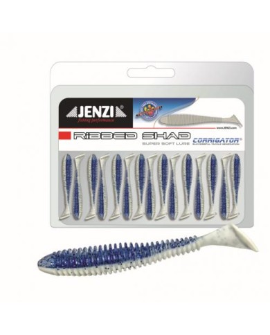 Guma Jenzi Stinger Hunter 5cm 2" - Blue-White Guma Jenzi Stinger Hunter 5cm 2" - Blue-White