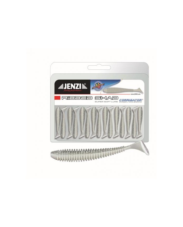 Guma Jenzi Stinger Hunter 5cm 2" - Silver-White