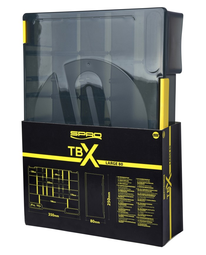 Pudełko Spro Tbx80l Dark 350x250x80cm