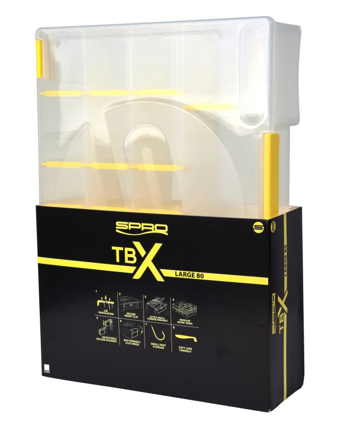 Pudełko Spro Tbx80l Clear 350x250x80cm