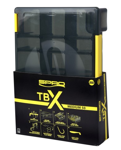 Pudełko Spro Tbx50m Dark 250x175x50cm