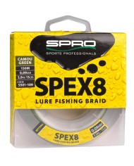 Plecionka Spro Spex8 Camou Green 0.12mm 150m