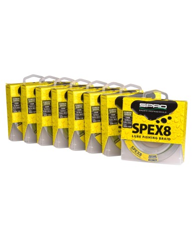 Plecionka Spro Spex8 Camou Green 0.18mm 150m Plecionka Spro Spex8 Camou Green 0.18mm 150m